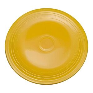 Fiesta‎ Chop Plate 14" Yellow Ceramic Serving Platter Round Concentric Rings USA
